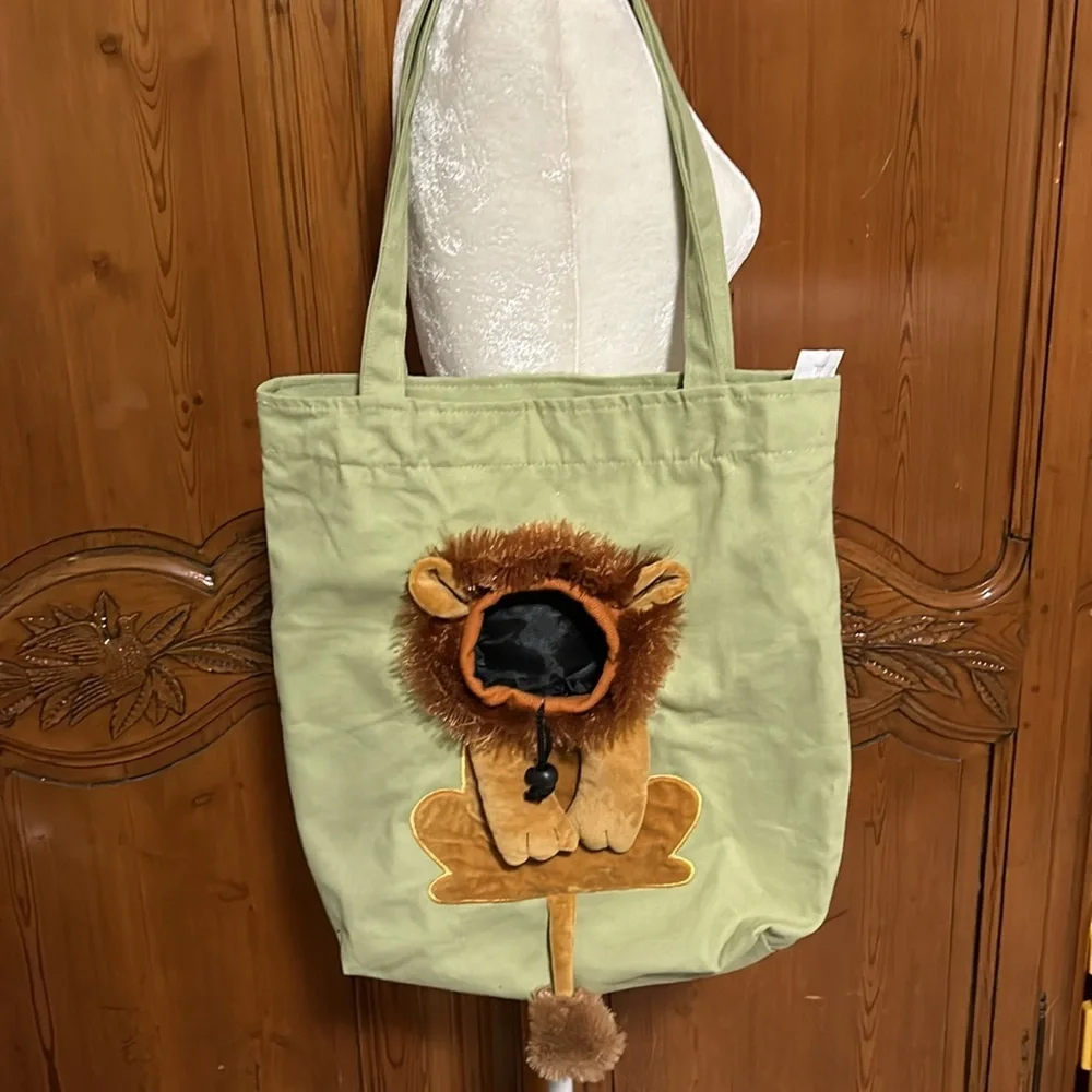 Pet Canvas Shoulder Bag - Picture 3 of 8